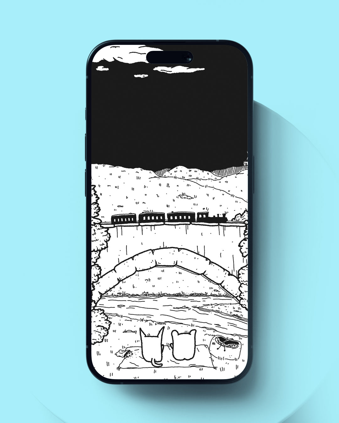 Picnic Under the Bridge - Wallpaper Bundle